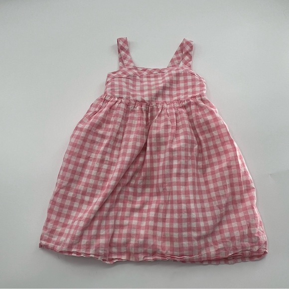 cupcakes & cashmere Other - Cupcakes & Cashmere Pink Gingham Dress Bow Back Easter Spring Sleeveless